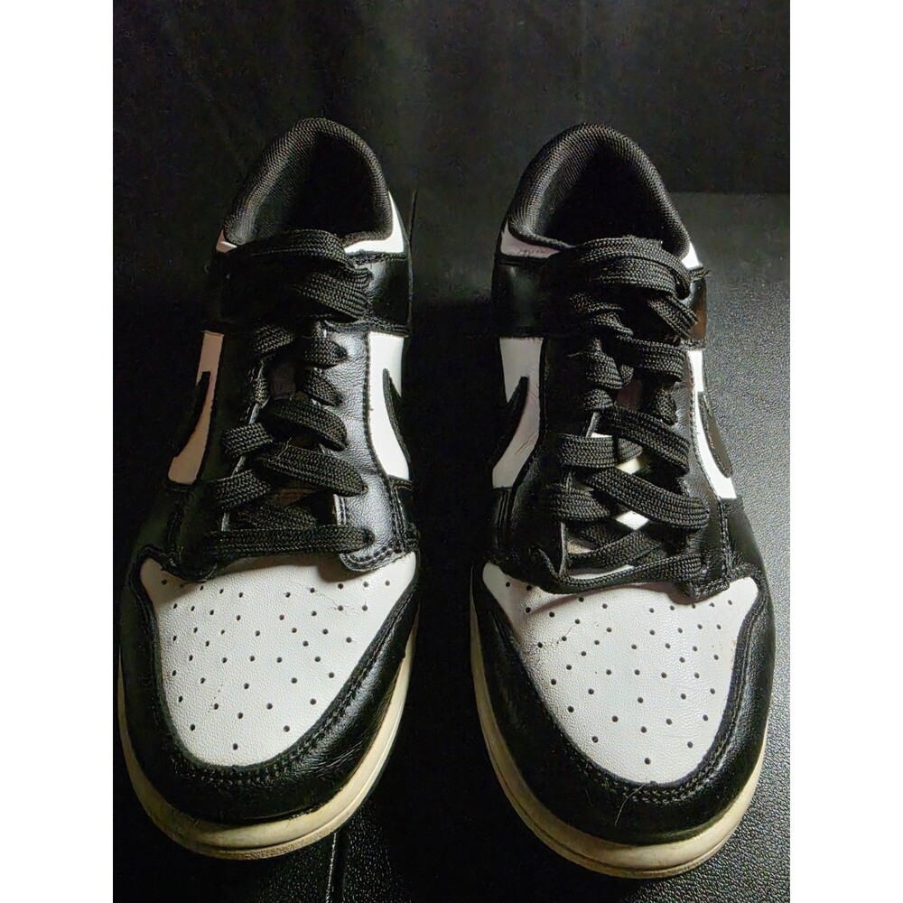 Size 8 - Nike Dunk Low Black White - Picture 1 of 9
